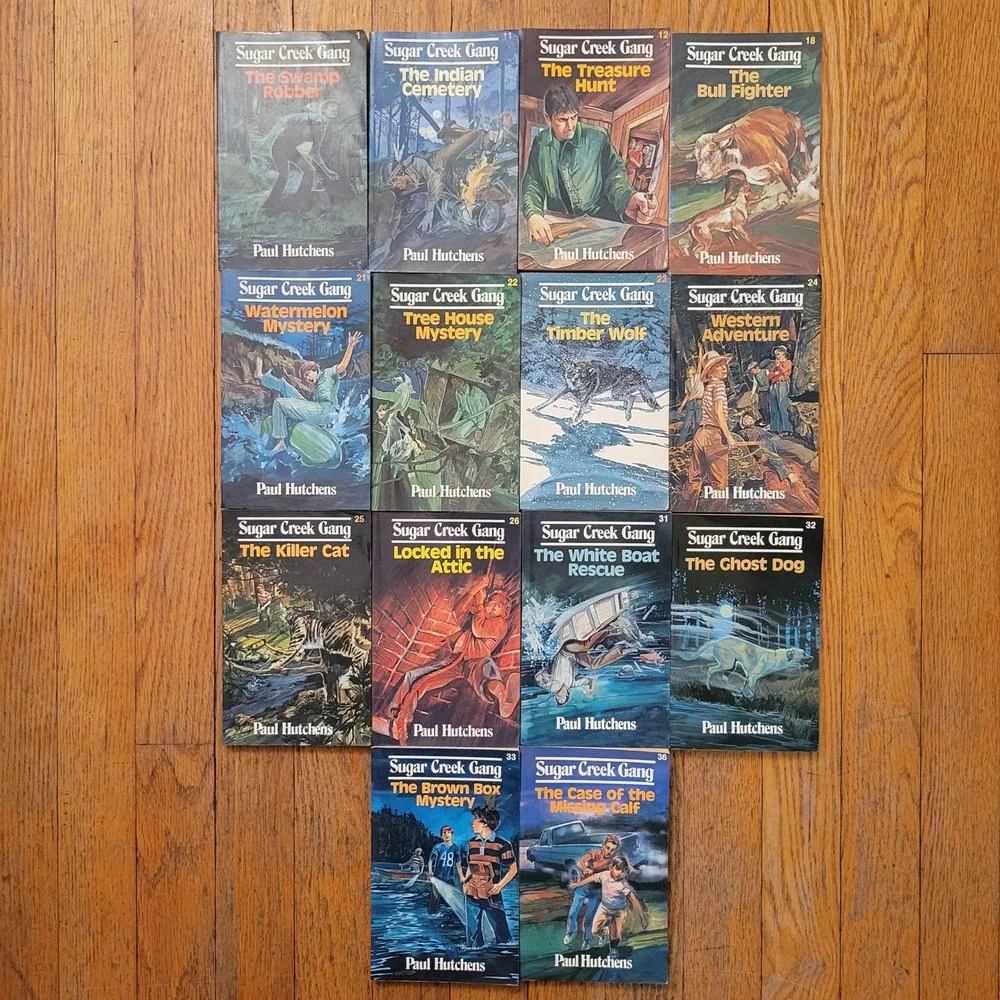 Sugar Creek Gang 14 Book Lot Paul Hutchens Vintage Mystery Paperbacks Gift